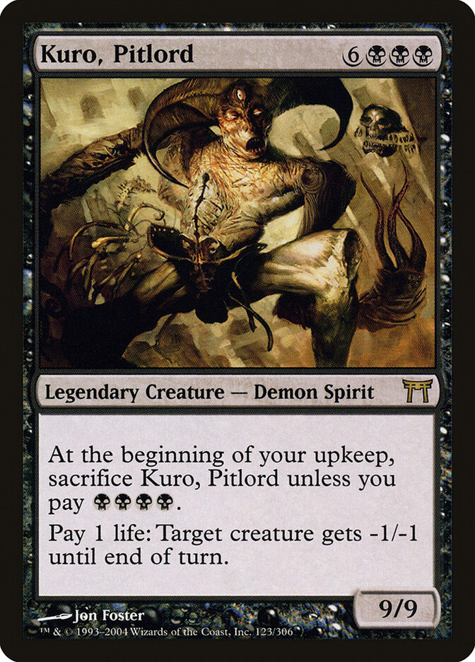 Kuro, Pitlord — Champions of Kamigawa 123/307