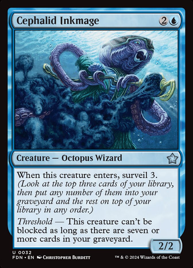 Cephalid Inkmage — Foundations 32/771