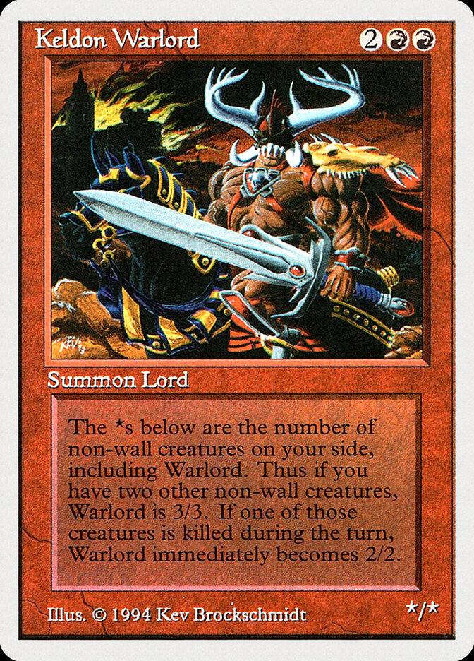 Keldon Warlord — Summer Magic / Edgar 160/306