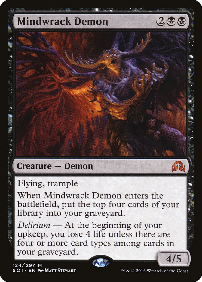 Mindwrack Demon — Shadows over Innistrad 124/297