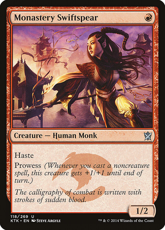 Monastery Swiftspear — Khans of Tarkir 118/293