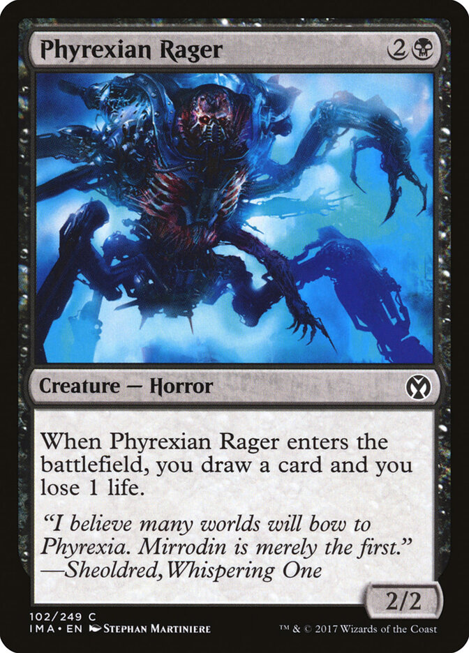 Phyrexian Rager — Iconic Masters 102/249