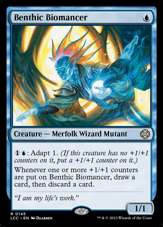 Benthic Biomancer — The Lost Caverns of Ixalan Commander 145/370