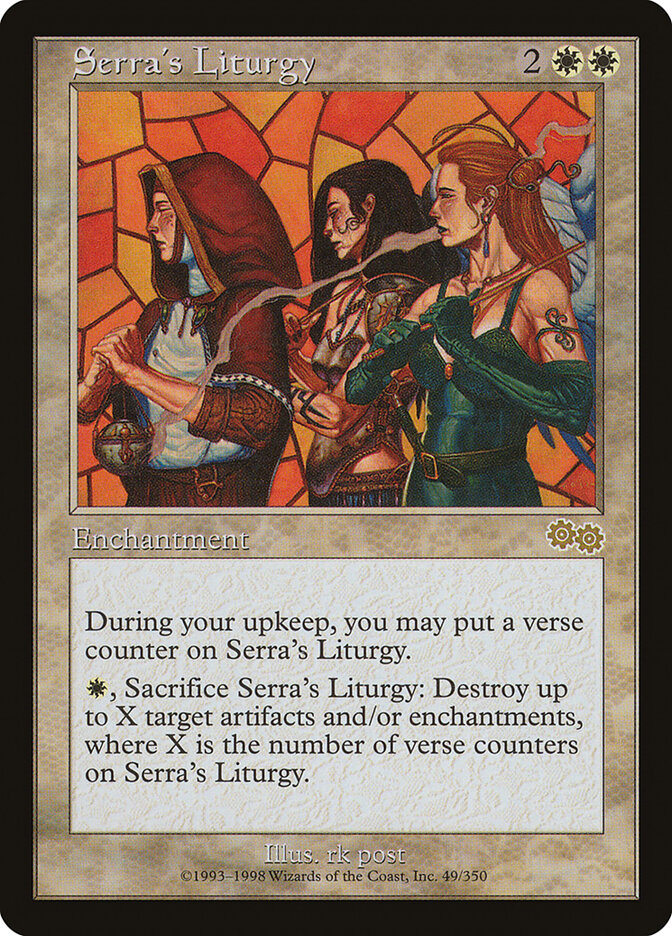 Serra's Liturgy — Urza's Saga 49/357