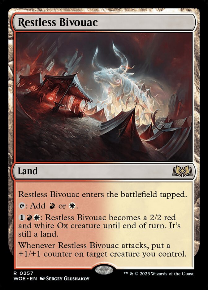 Restless Bivouac — Wilds of Eldraine 257/381