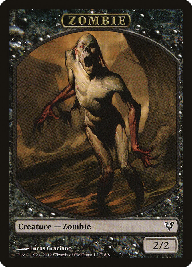 Zombie — Avacyn Restored Tokens 6/8
