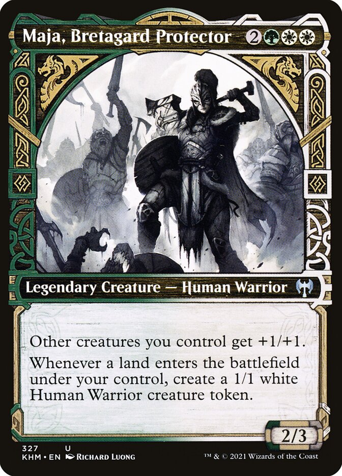 Maja, Bretagard Protector — Kaldheim 327/425