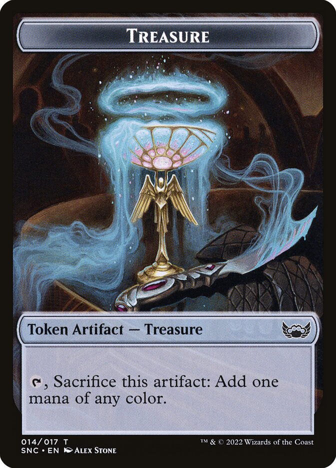 Treasure — Streets of New Capenna Tokens 14/19