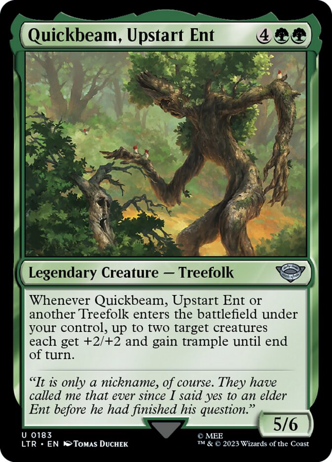 Quickbeam, Upstart Ent — The Lord of the Rings: Tales of Middle-earth 183/856