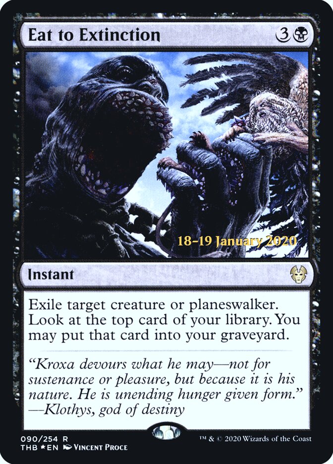 Eat to Extinction — Theros Beyond Death Promos 90s/137