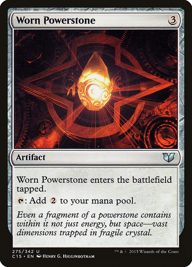 Worn Powerstone — Commander 2015 275/342