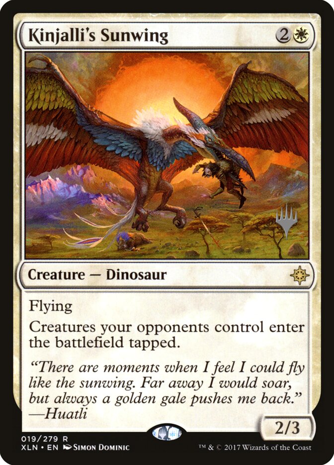 Kinjalli's Sunwing — Ixalan Promos 19p/120