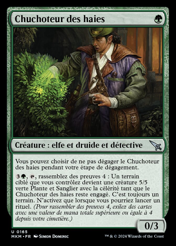 Chuchoteur des haies — Murders at Karlov Manor 165/440