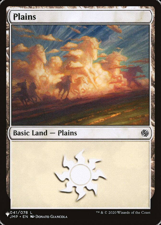 Plains — The List JMP-41/5581