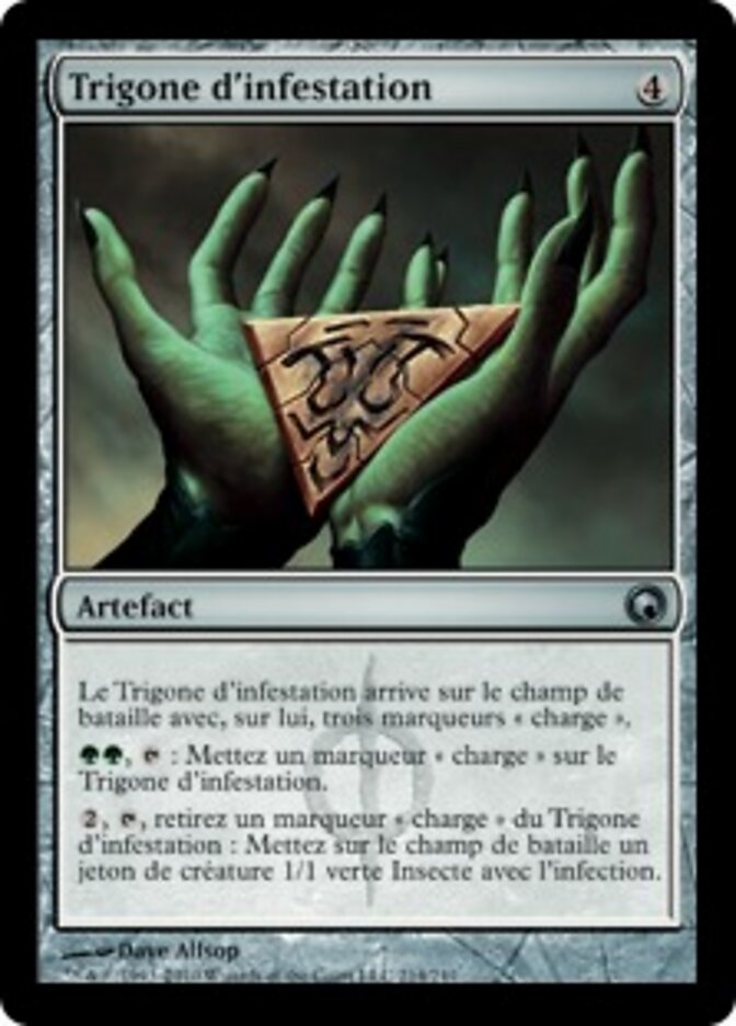 Trigone d'infestation — Scars of Mirrodin 214/249