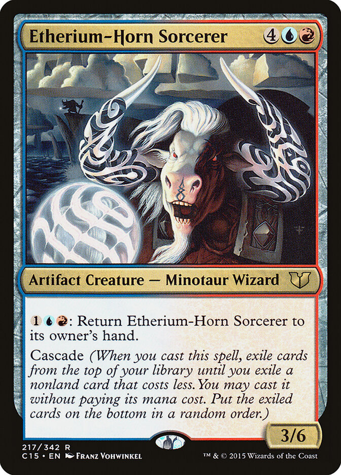 Etherium-Horn Sorcerer — Commander 2015 217/342