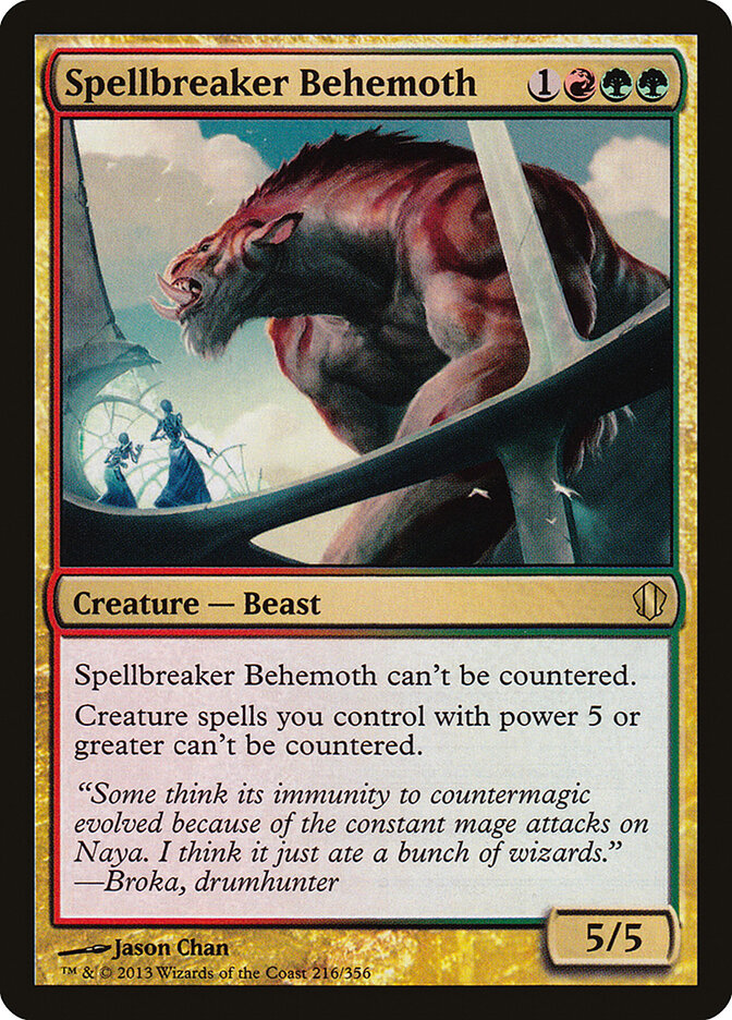 Spellbreaker Behemoth — Commander 2013 216/356