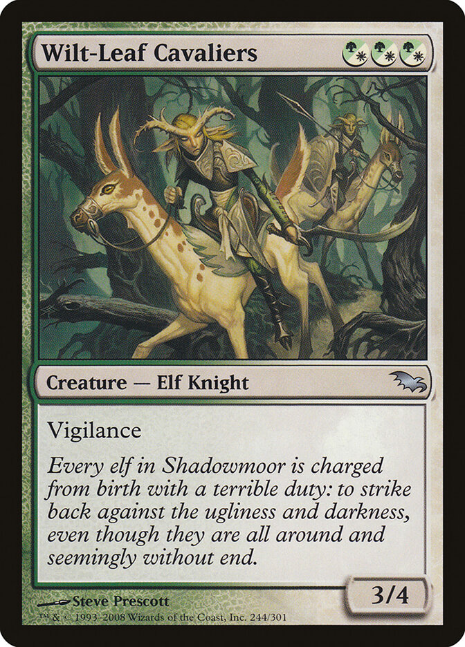 Wilt-Leaf Cavaliers — Shadowmoor 244/302