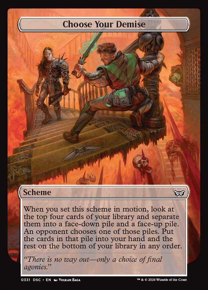Choose Your Demise — Duskmourn: House of Horror Commander 331/373