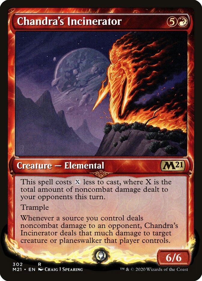 Chandra's Incinerator — Core Set 2021 302/397