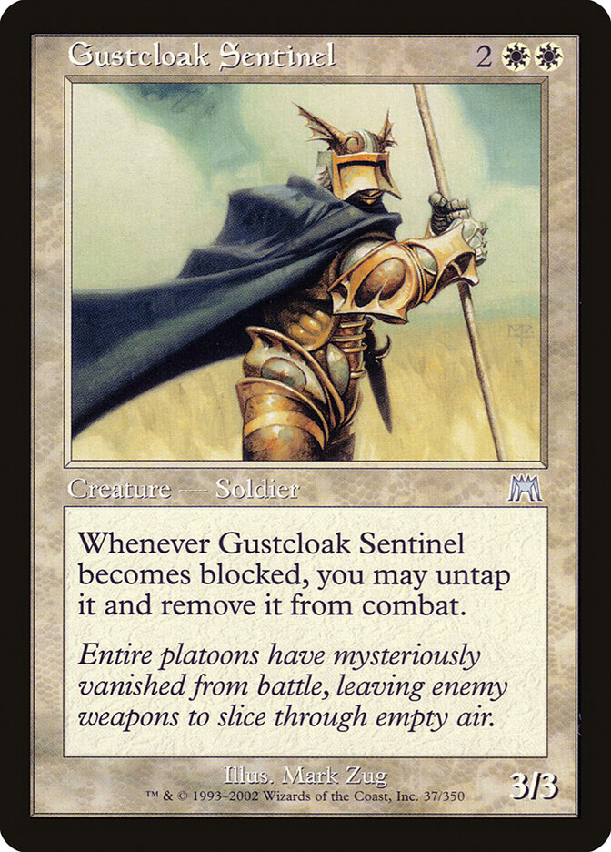 Gustcloak Sentinel — Onslaught 37/350