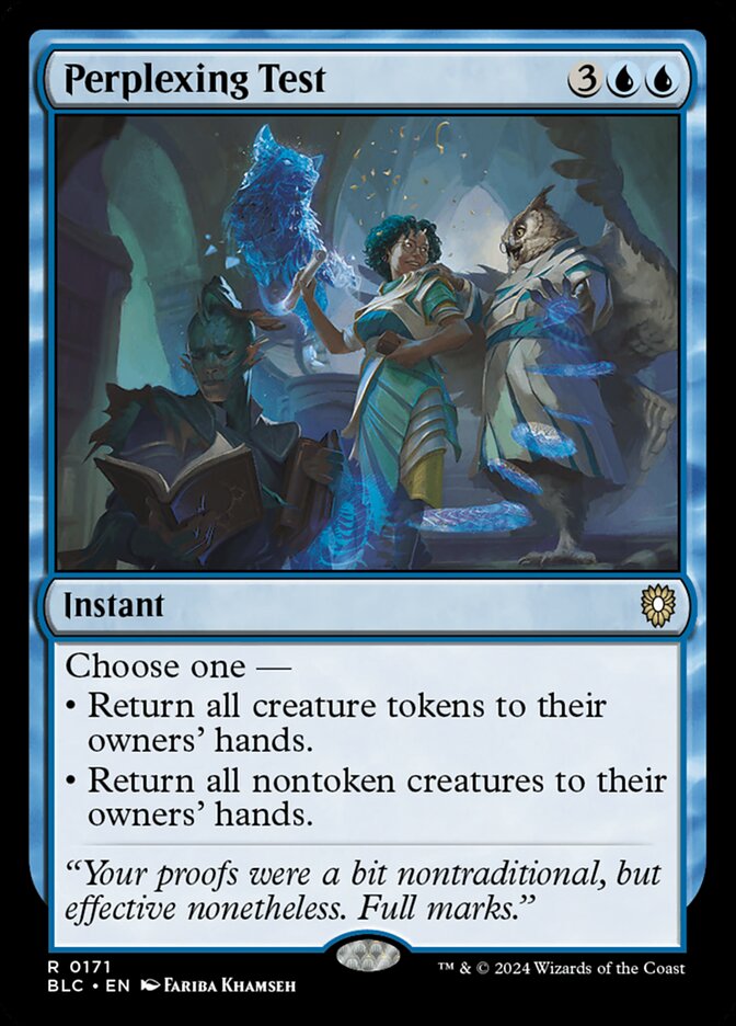 Test inconcevable — Bloomburrow Commander 171/356