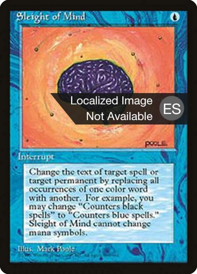 Sleight of Mind — Fourth Edition Foreign Black Border 102/378