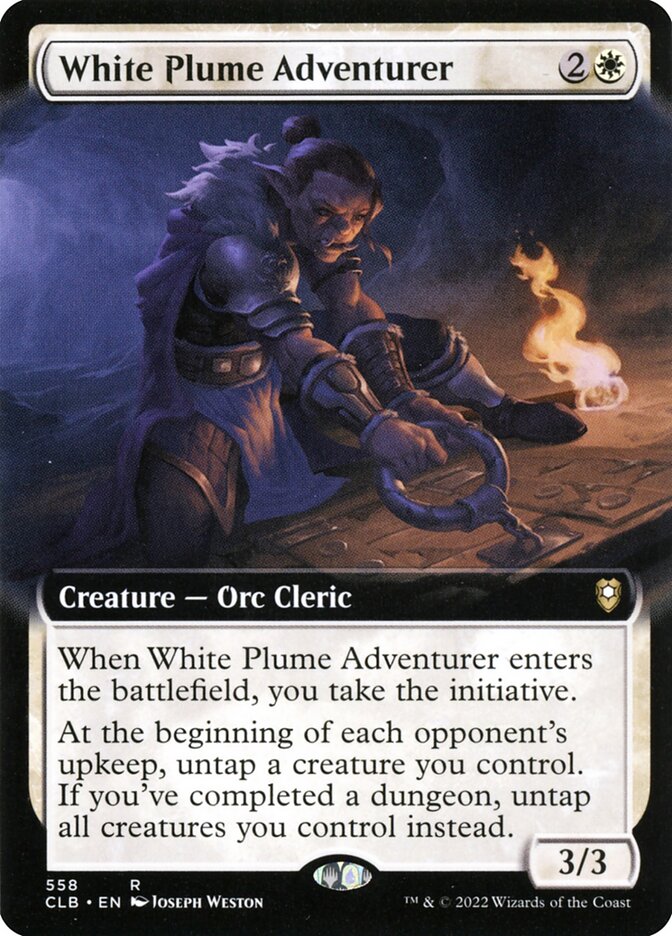 White Plume Adventurer — Commander Legends: Battle for Baldur's Gate 558/936