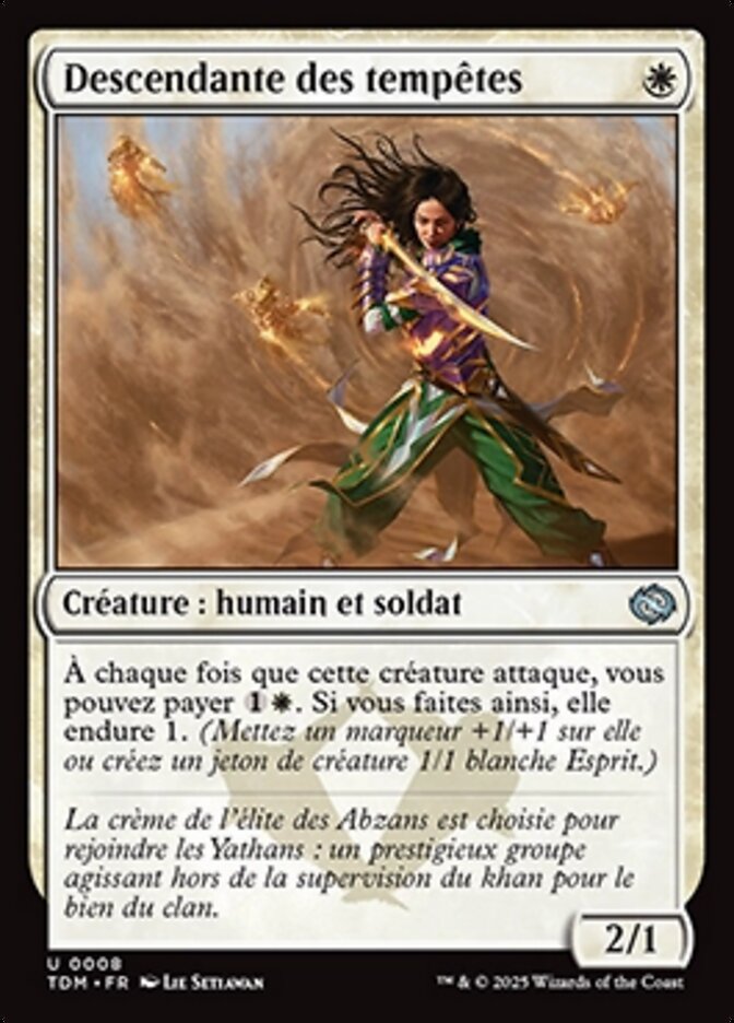 Descendante des tempêtes — Tarkir: Dragonstorm 8/427