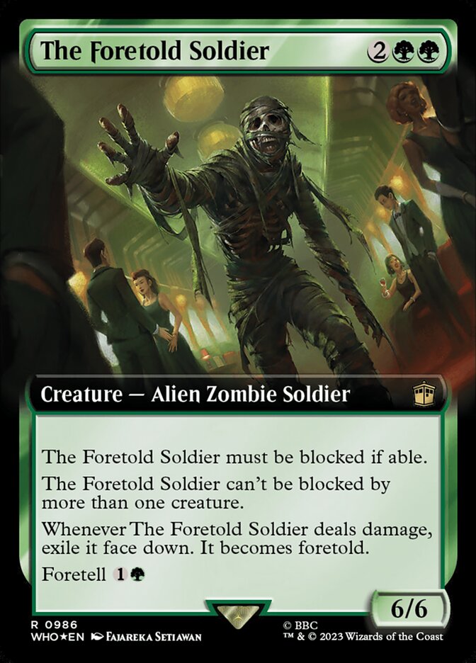 The Foretold Soldier — Doctor Who 986/1178
