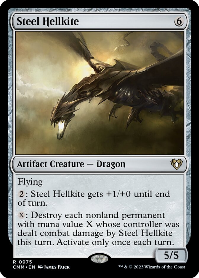 Steel Hellkite — Commander Masters 975/1067