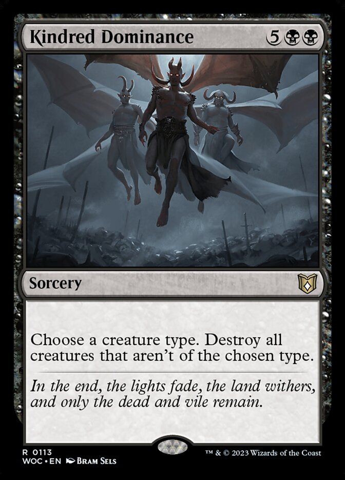 Kindred Dominance — Wilds of Eldraine Commander 113/173