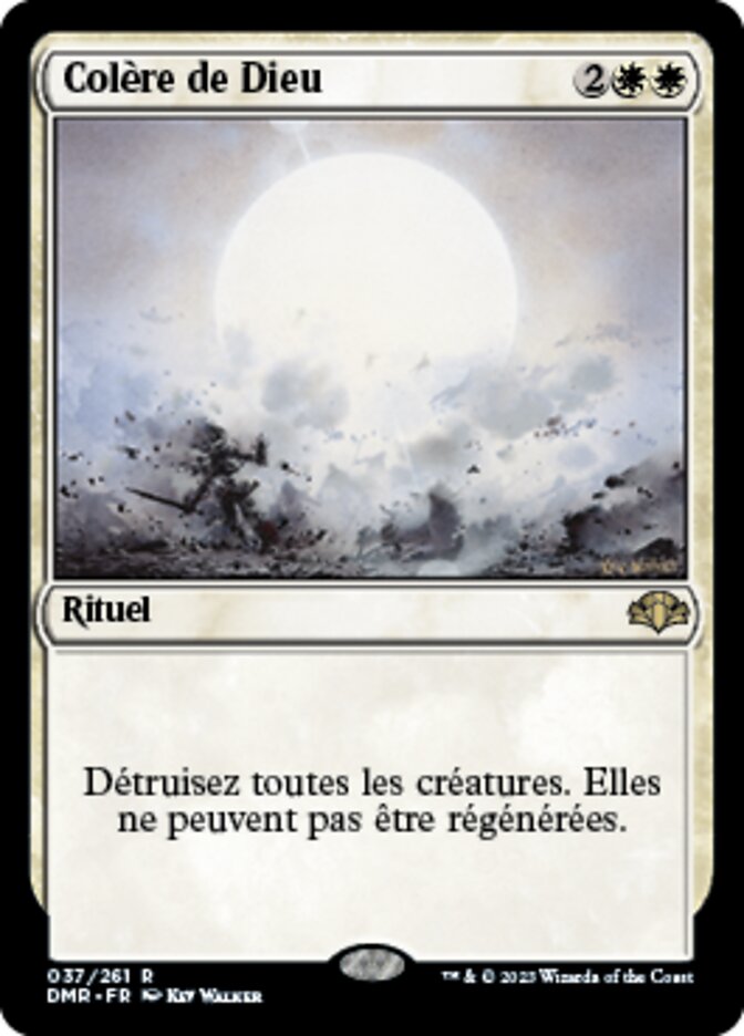 Colère de Dieu — Dominaria Remastered 37/457