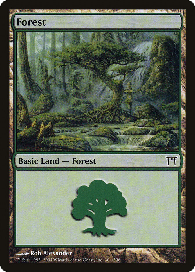 Forêt — Champions of Kamigawa 304/307