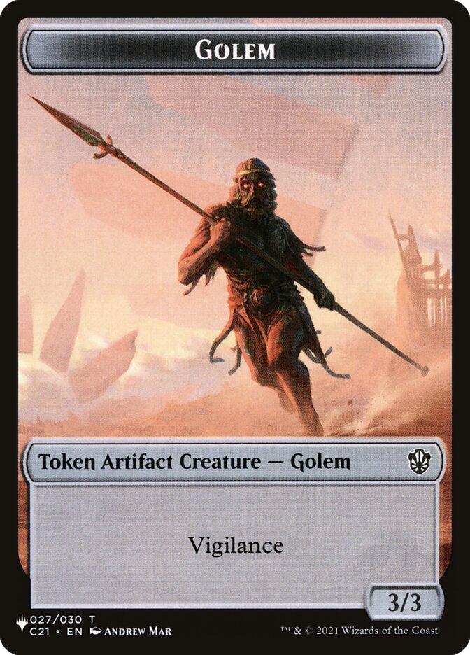Golem — The List TC21-27/5581