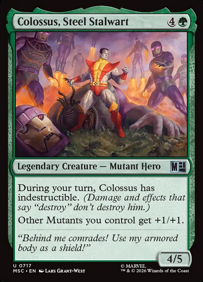 Colossus, pilier d'acier — Marvel Super Heroes Commander 717/866