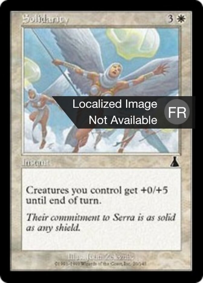 Solidarité — Urza's Destiny 20/143