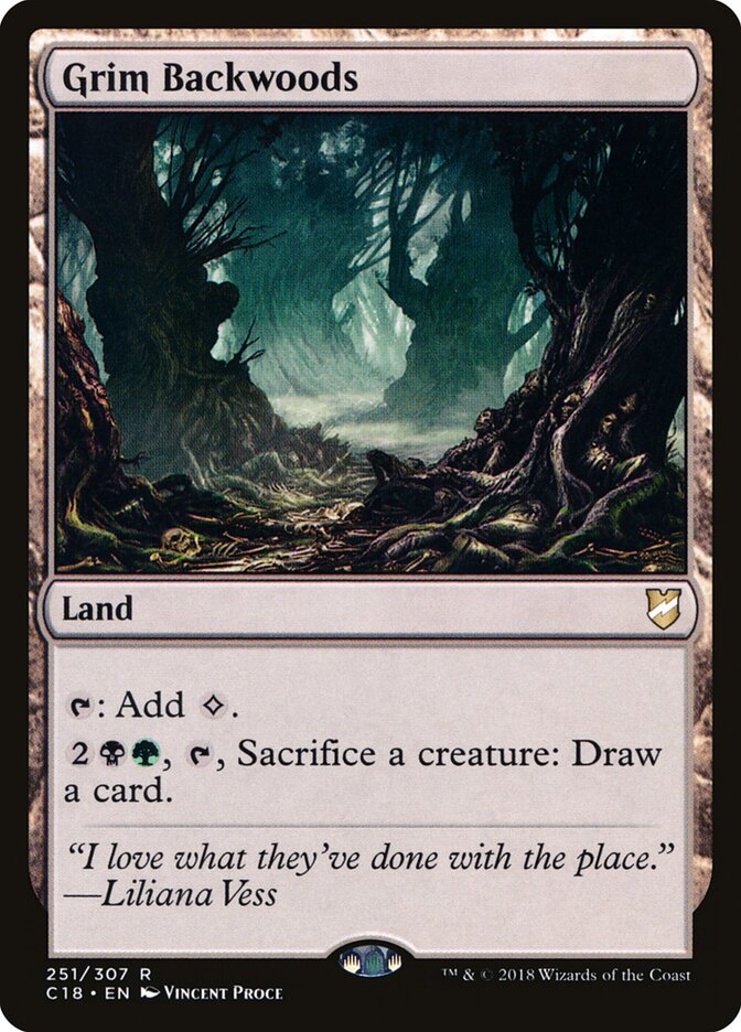 Grim Backwoods — Commander 2018 251/307