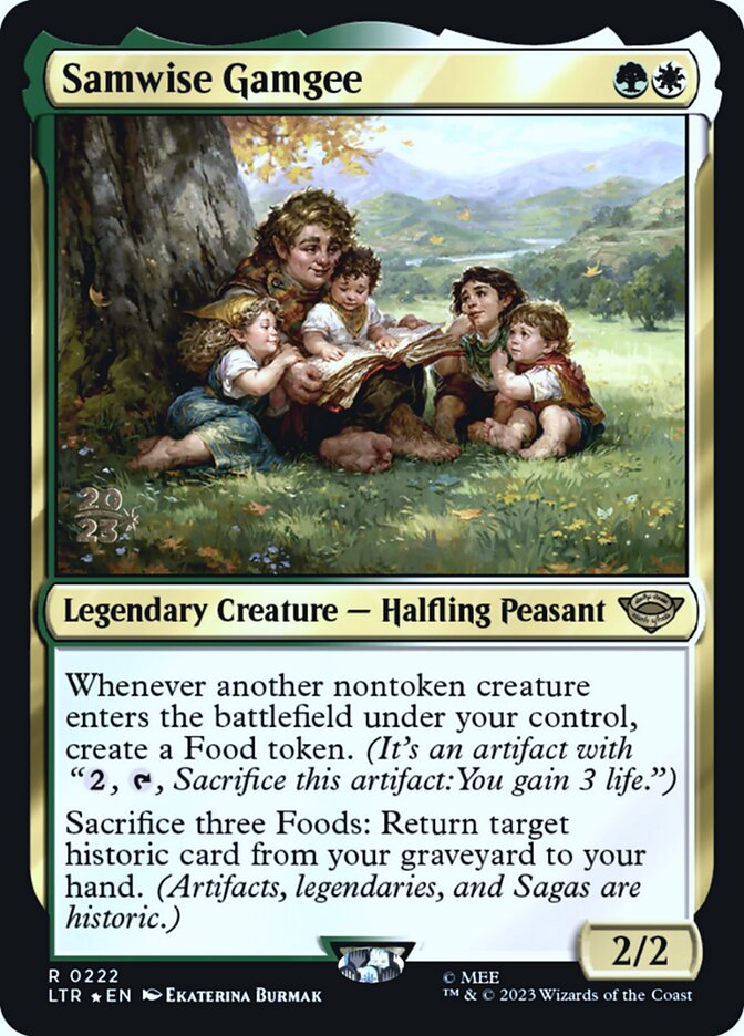 Samwise Gamgee — Tales of Middle-earth Promos 222s/86