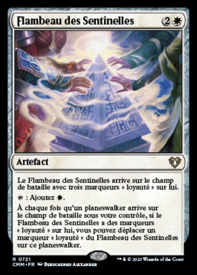 Flambeau des Sentinelles — Commander Masters 721/1067