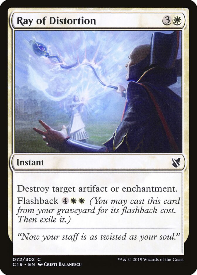 Ray of Distortion — Commander 2019 72/302