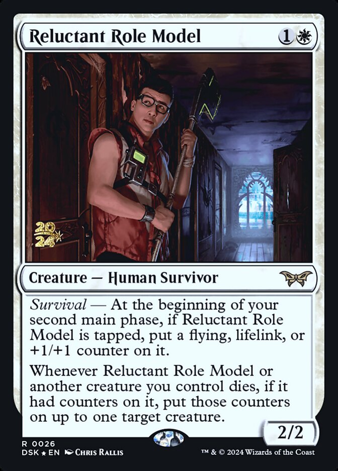 Reluctant Role Model — Duskmourn: House of Horror Promos 26s/160