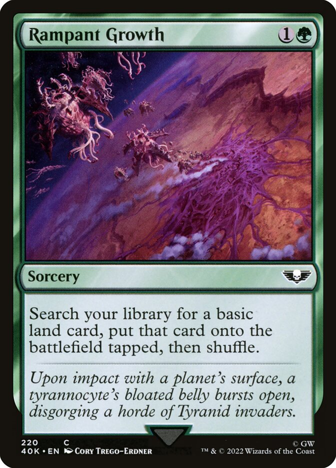 Rampant Growth — Warhammer 40,000 Commander 220/617
