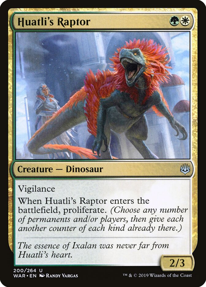 Huatli's Raptor — War of the Spark 200/312