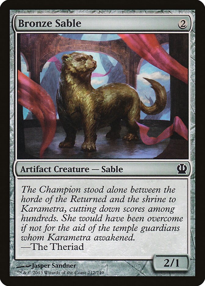 Bronze Sable — Theros 212/249