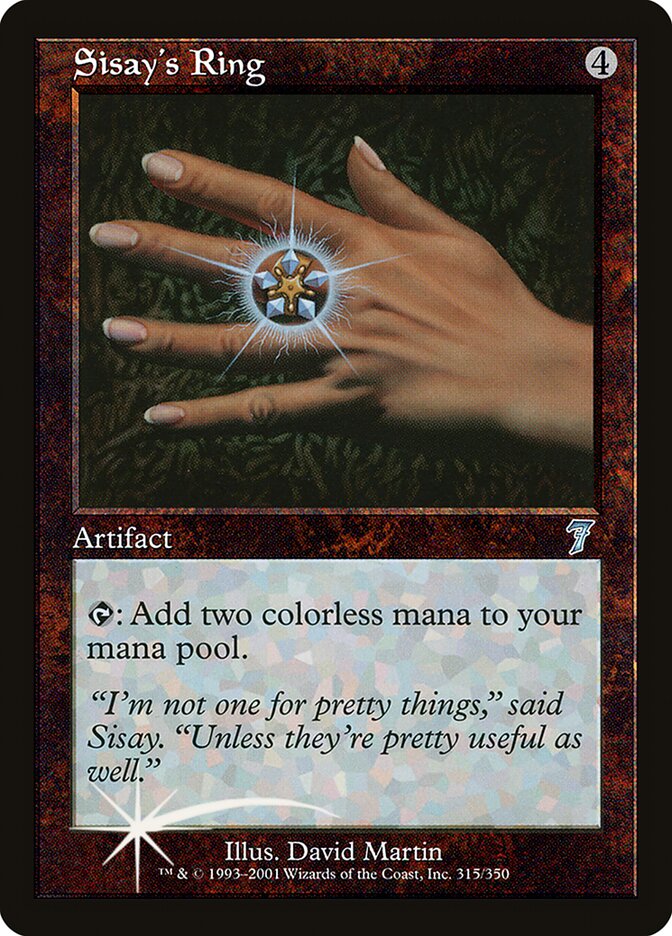 Sisay's Ring — Seventh Edition 315★/708