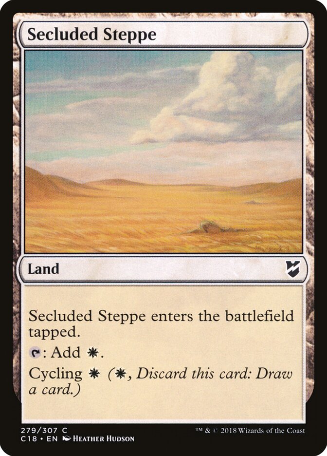 Secluded Steppe — Commander 2018 279/307