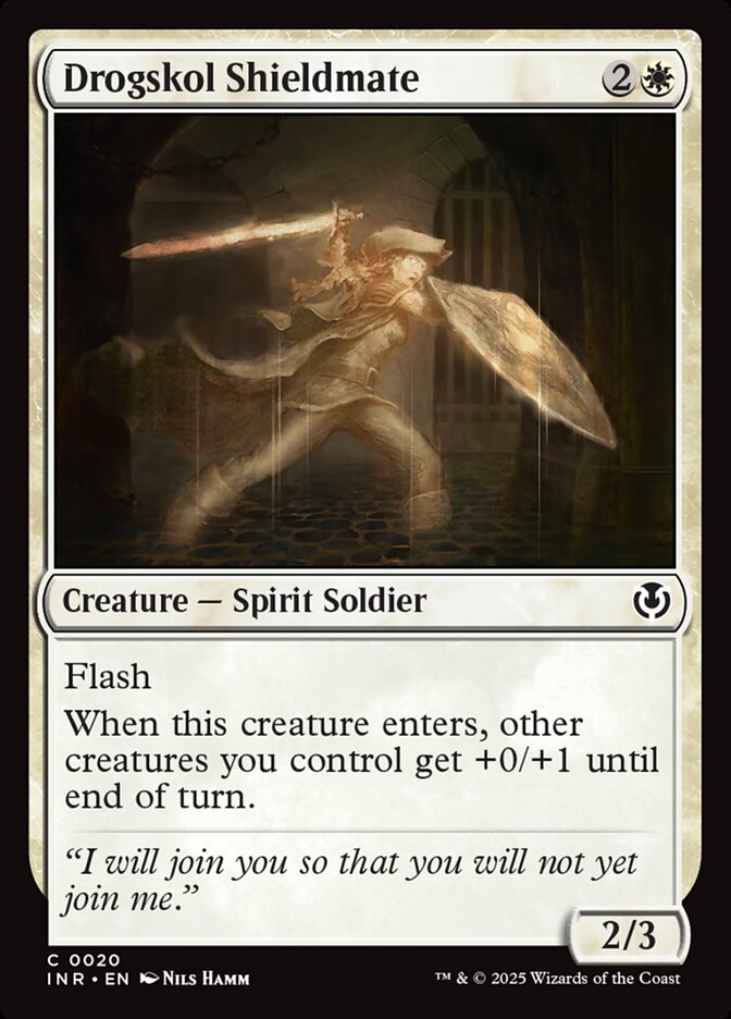 Drogskol Shieldmate — Innistrad Remastered 20/495