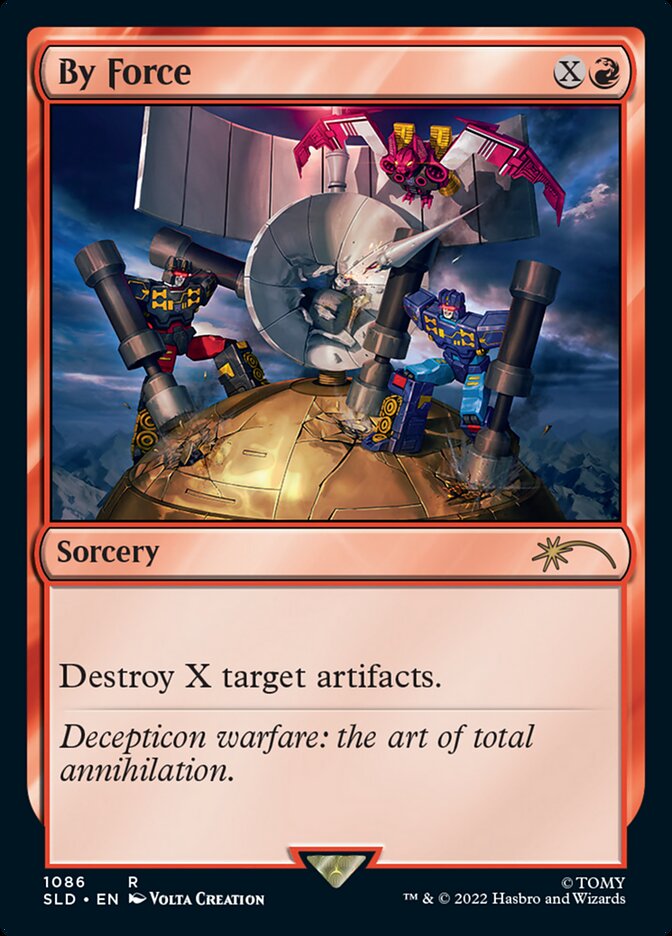 By Force — Secret Lair Drop 1086/2754