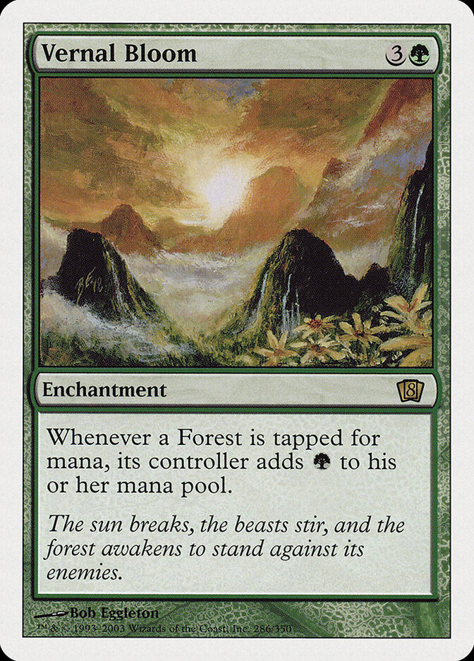 Floraison printanière — Eighth Edition 286/710